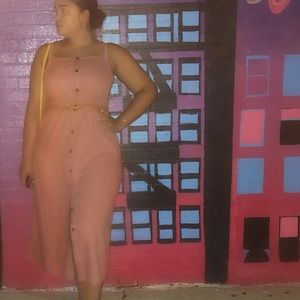 Old Navy pink dress